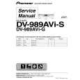 PIONEER DV-989AVI-S/HLXJ Instrukcja Serwisowa