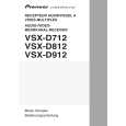 PIONEER VSX-D712-S/MYXJIFG Manual de Usuario