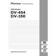 PIONEER DV-350-S/WVXU Manual de Usuario