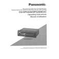 PANASONIC CQDPG500EUC Manual de Usuario