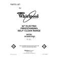 WHIRLPOOL RF365PXXN2 Catálogo de piezas