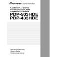 PIONEER PDP-503HDE Manual de Usuario