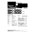 PIONEER SK-350DP Instrukcja Serwisowa