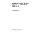 AEG FAVCOMPACT 505 I Manual de Usuario