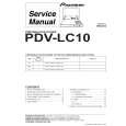 PIONEER PDV-10/ZL Instrukcja Serwisowa