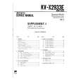 SONY KVX2933E Manual de Servicio