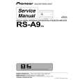 PIONEER RS-A9/EW Manual de Servicio
