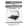 LENCO L452 Manual de Servicio
