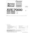 PIONEER AVX-7000UC Manual de Servicio