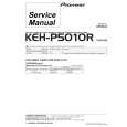 PIONEER KEH-P5010R-4 Instrukcja Serwisowa