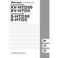 PIONEER XV-HTD5/DBDXJ/RC Manual de Usuario