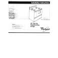WHIRLPOOL RF4700XWW1 Manual de Instalación