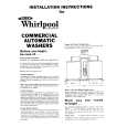 WHIRLPOOL CA1300XKW1 Manual de Instalación
