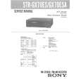 SONY STRGX70ES Manual de Servicio