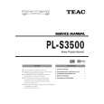 TEAC PL-S3500 Manual de Servicio